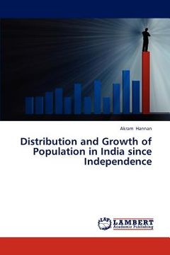 portada distribution and growth of population in india since independence (en Inglés)