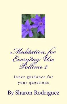 portada Meditation for Everyday Use Volume 2: Inner guidance for your questions (en Inglés)