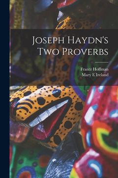 portada Joseph Haydn's Two Proverbs (in English)
