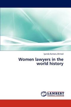 portada women lawyers in the world history (en Inglés)