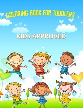 portada Coloring Book For Toddlers: Color and have fun with Numbers, Letters, Shapes, Colors, Animals - A good workbook for Toddlers & Kids Aged 1, 2, 3,