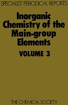 portada Inorganic Chemistry of the Main-Group Elements: Volume 3 (en Inglés)