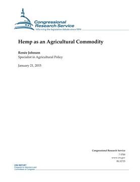portada Hemp as an Agricultural Commodity (CRS Reports)
