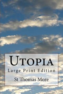 portada Utopia: Large Print Edition (en Inglés)