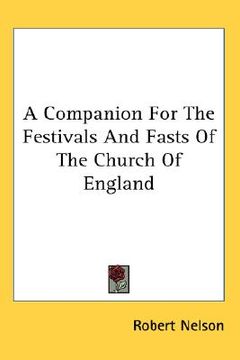 portada a companion for the festivals and fasts of the church of england (en Inglés)