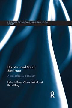 portada Disasters and Social Resilience: A bioecological approach
