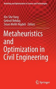 portada Metaheuristics and Optimization in Civil Engineering (en Inglés)