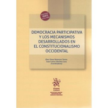 portada Democracia Participativa y los Mecanismos Desarrollados en el Constitucionalismo (in Spanish)