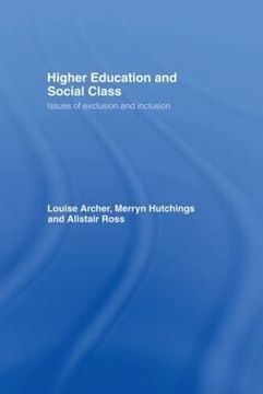 portada Higher Education and Social Class: Issues of Exclusion and Inclusion (en Inglés)