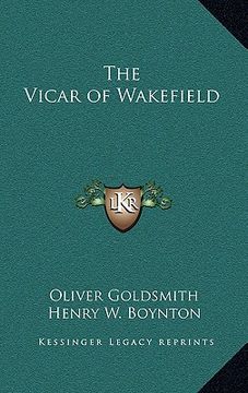 portada the vicar of wakefield (in English)