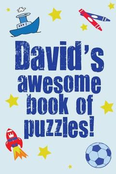 portada David's Awesome Book Of Puzzles! (en Inglés)