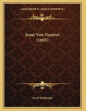 portada Jesus Von Nazaret (1895) (in German)