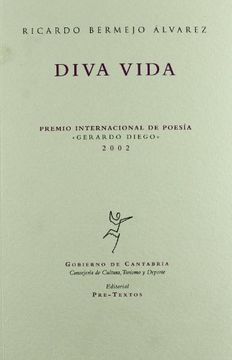 portada Diva Vida (Premio Internacional de Poesia Gerardo Diego 2002)