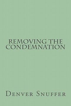 portada removing the condemnation (en Inglés)