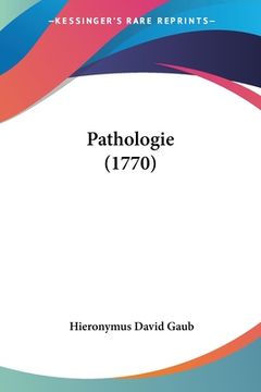 portada Pathologie (1770) (in French)