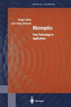 portada microoptics: from technology to applications (en Inglés)