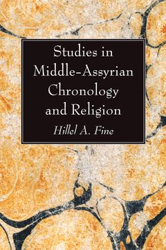 portada Studies in Middle-Assyrian Chronology and Religion (en Inglés)