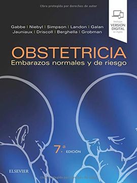 portada Obstetricia: Embarazos Normales y de Riesgo (in Spanish)