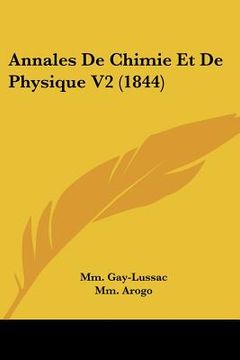 portada annales de chimie et de physique v2 (1844) (en Inglés)