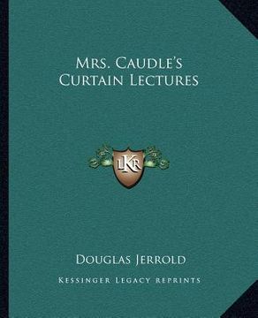 portada mrs. caudle's curtain lectures (en Inglés)