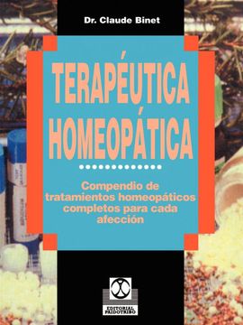 portada Terapéutica Homeopática: Compendio de Tratamientos Homeopáticos Completos Para Cada Afección