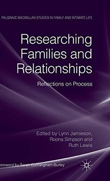 portada Researching Families and Relationships (en Inglés)