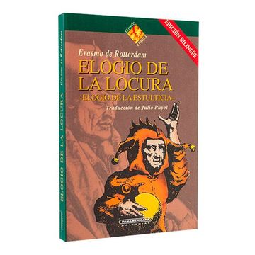 portada Elogio de la Locura - Elogio de la Estulticia. Edición Bilingüe (in Español / Catalán)