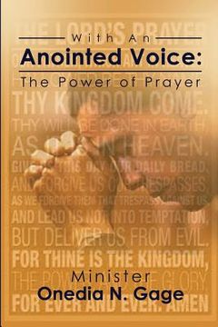 portada With an Anointed Voice: The Power of Prayer (en Inglés)