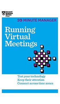 portada Running Virtual Meetings (Hbr 20-Minute Manager Series) (en Inglés)