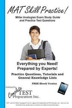 portada Miller Analogies Skill Practice!: Practice Test Questions for the Miller Analogies Test