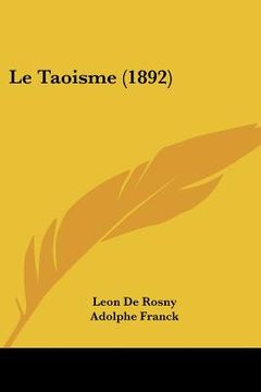 portada Le Taoisme (1892) (in French)