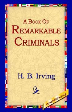 portada a book of remarkable criminals (en Inglés)