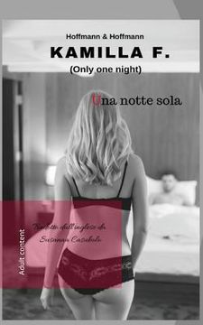 portada Una notte sola: Only one night (en Italiano)