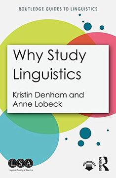 portada Why Study Linguistics (Routledge Guides to Linguistics) (in English)