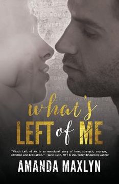 portada What's Left of Me (in English)