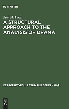 portada A Structural Approach to the Analysis of Drama 
