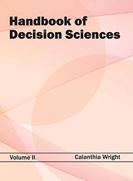 portada Handbook of Decision Sciences: Volume ii (en Inglés)
