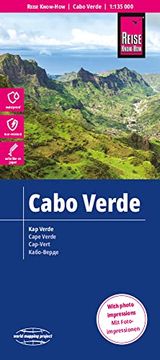 portada Reise Know-How Landkarte Cabo Verde (1: 135. 000): World Mapping Project (en Inglés)