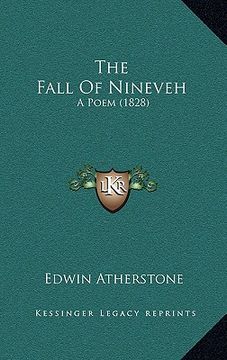 portada the fall of nineveh: a poem (1828) (en Inglés)