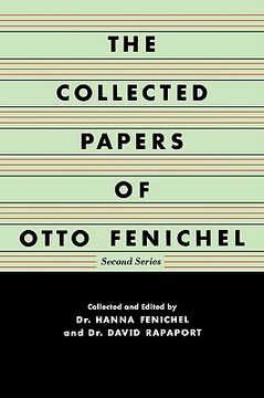 portada the collected papers of otto fenichel: second series (en Inglés)