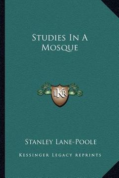 portada studies in a mosque (en Inglés)