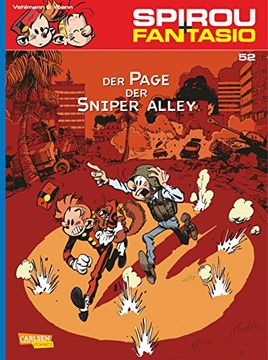 portada Spirou & Fantasio 52: Der Page der Sniper Alley (en Alemán)