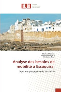 portada Analyse des besoins de mobilité à Essaouira (en Francés)