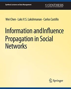 portada Information and Influence Propagation in Social Networks (en Inglés)