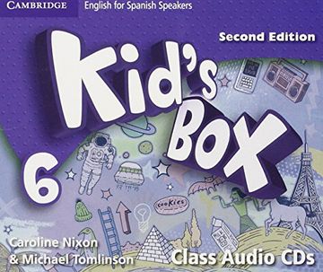portada Kid's Box for Spanish Speakers Level 6 Audio CDs (4) Second Edition
