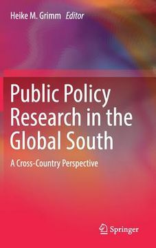 portada Public Policy Research in the Global South: A Cross-Country Perspective (in English)