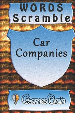 portada Word Scramble car Companies Games Brain: Word Scramble Game is one of the fun Word Search Games for Kids to Play at Your Next Cool Kids Party 