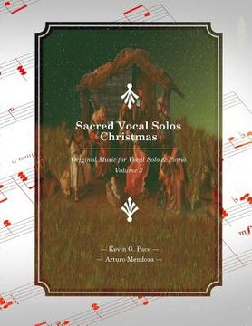 portada Sacred Vocal Solos - Christmas: Original Music for Vocal Solo & Piano (en Inglés)
