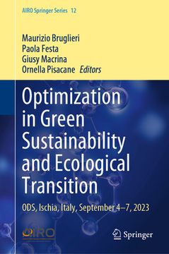 portada Optimization in Green Sustainability and Ecological Transition: Ods, Ischia, Italy, September 4-7, 2023 (in English)
