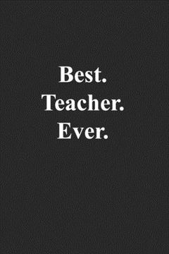 portada Best.Teacher.Ever. (en Inglés)